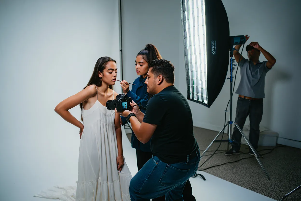 Proceso de sesión fotográfica